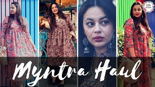 Myntra Haul || Comfortable Clothes Haul || Sunday Brunch Look || No Age Limit Looks