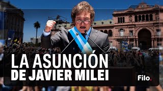 Así asumió JAVIER MILEI como PRESIDENTE de ARGENTINA | Filo.News