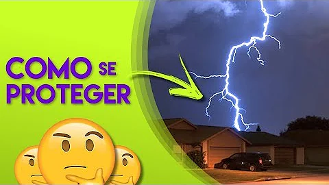 O que acontece quando um carro e atingido por um raio?