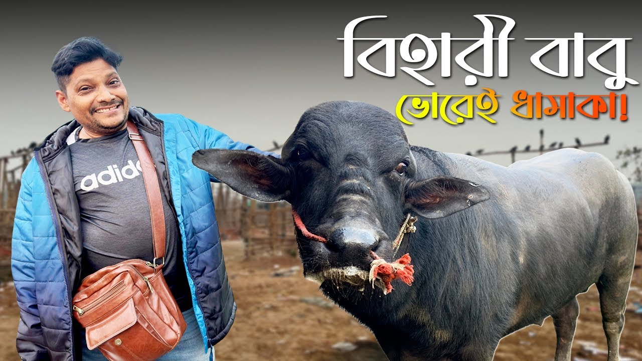 ভোরে সিটি হাটে অবাক কাণ্ড! আকরাম ভাই দানবীয় বিহারী মহিষ শিকার ⚠️ দরদাম যুদ্ধ | Monster Buffalo Deal