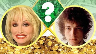 WHO’S RICHER? - Dolly Parton or Bob Dylan? - Net Worth Revealed! (2017)
