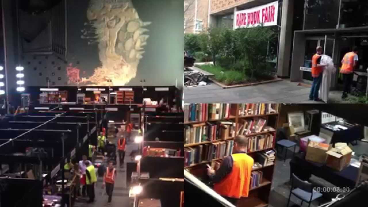 Melbourne Rare Book Fair 2014