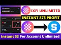 😱Instant 87$ Payment Prove । IXFI Unlimited Trick🤑। Ixfi point Claim । Today New Loot। Crypto Loot ।