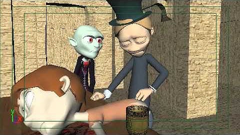 Animation Mentor Class 5 Dialogue shot - first polish pass