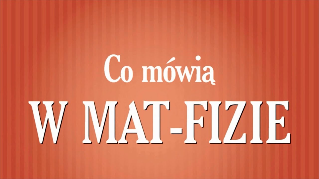Hoffmanowa 3C: Co mówią w Mat-Fizie