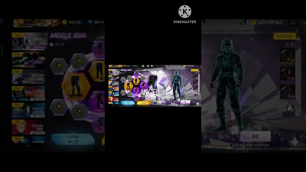 Free Fire Angelic Ring Event New Event