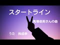 『スタートライン』馬場俊英 カラオケ歌ってみた。