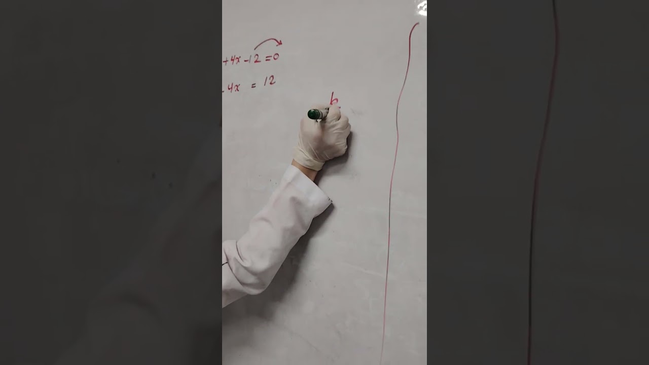 شرح درس حل المعادلات التربيعية باكمال المربع للصف التاسع.. مس بشرى البشايرة 