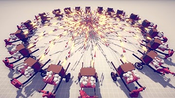 ►TABS◄ 20 Hwacha vs Every Units | Totally Accurate Battle Simulator