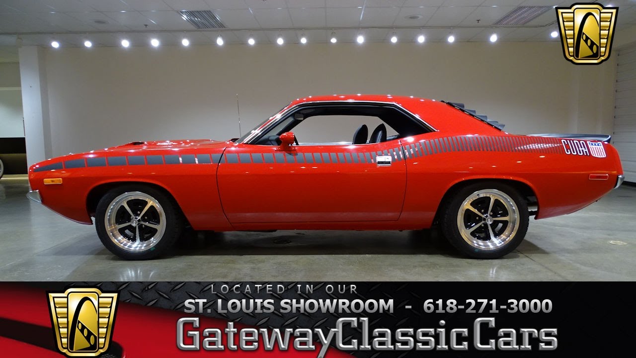 7300 1972 Plymouth Barracuda Gateway Classic Cars Of St Louis