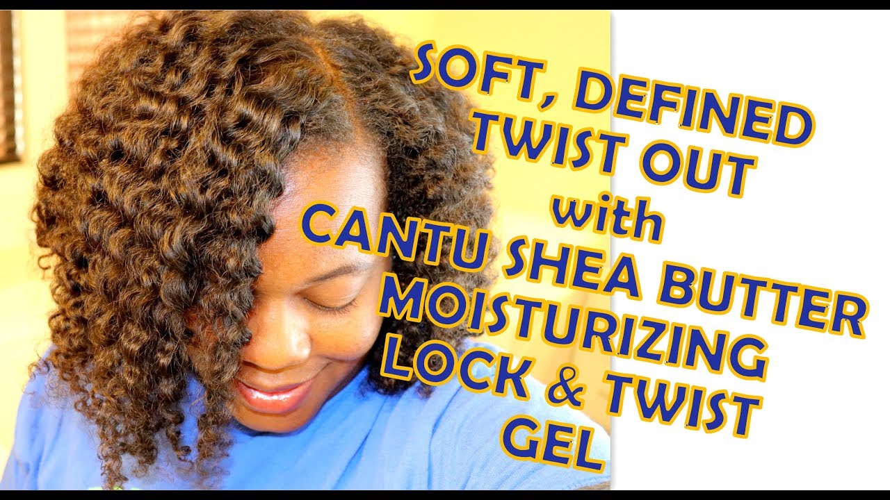 Soft, Defined Twist Out/Cantu Twist & Lock Gel/ Natural Hair - Youtube