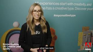 Spotify’s Creative Lead Emma Hopkins, shares her thoughts on social media | Adobe UK