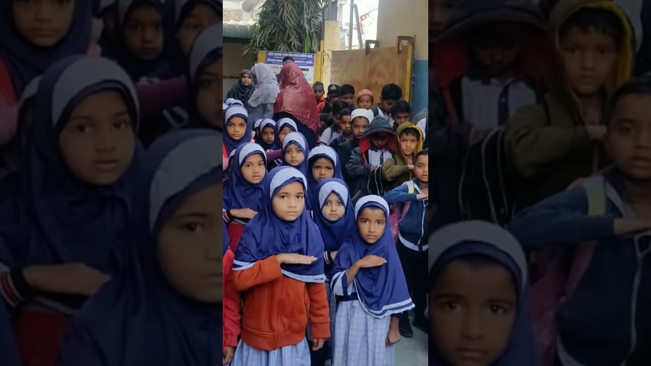 Constitution day celebration at Ali Miyan Nadvi Urdu primary school