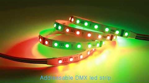 Addressable DMX LED Strip Lights - Smart Bright LEDs