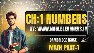 Information Cambridge IGCSE Math: Numbers (Part-1)||Online IGCSE Math Tutor Guide