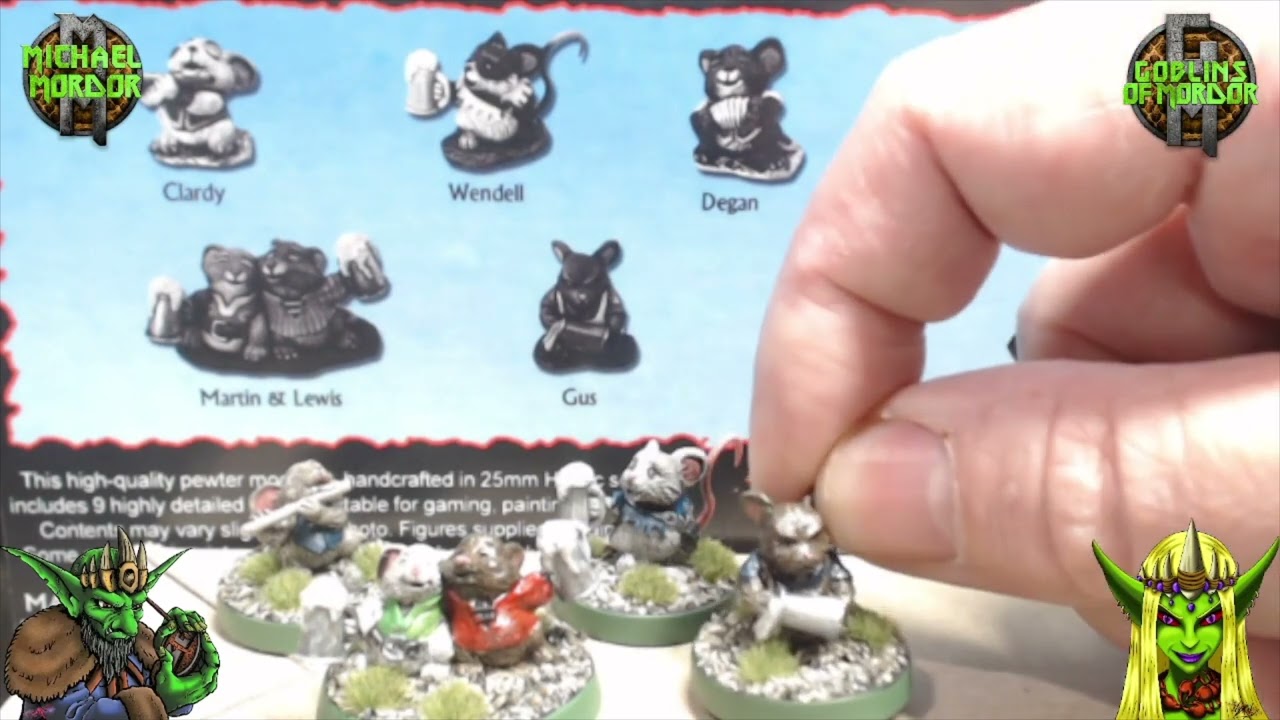 Reaper Miniatures, Mousling Tavern Review and Paint 😎