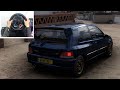 200HP Renault Clio Williams 1993 - Forza Horizon 5 | Steering Wheel Logitech G29   Shifter Gameplay