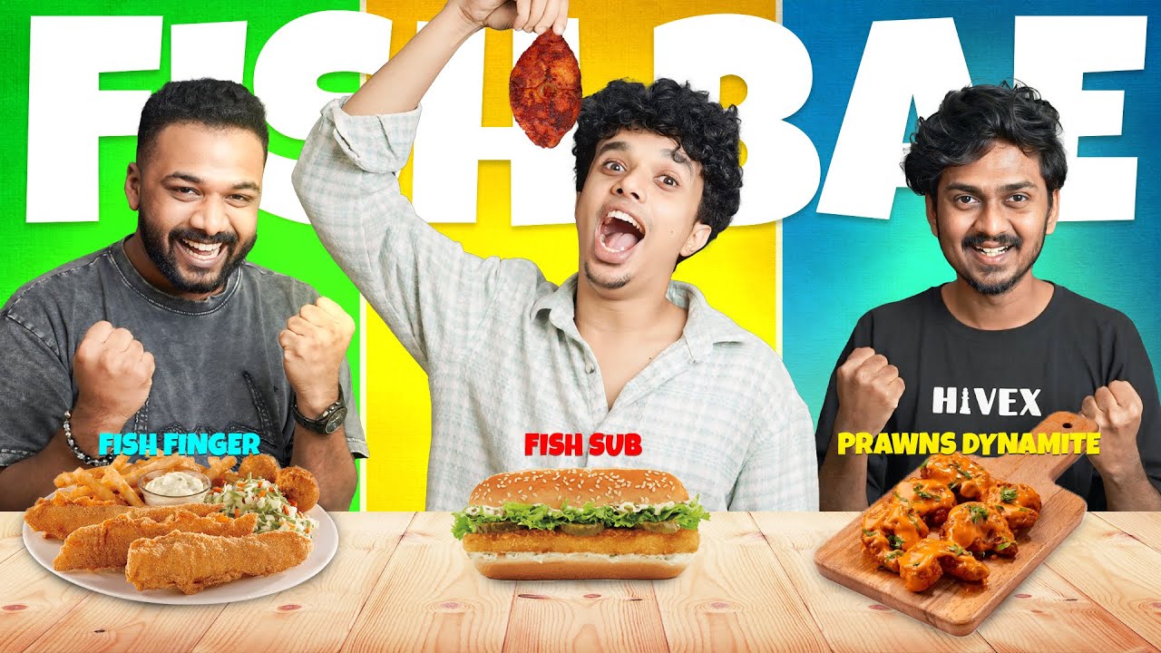 FOOD CHALLENGE BATTLE at FISH BAE 😍