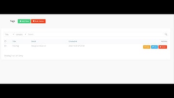 Voyager Laravel 8* Install Admin Panel CRUD app