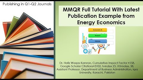 MMQR Lecture 5 (Co-integration Analysis) with Full Example from Energy Economics Paper 2023