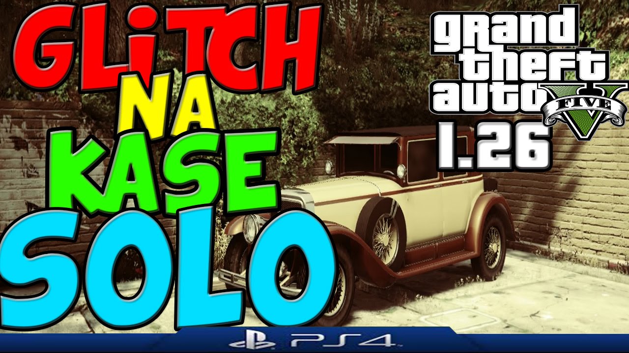 Gta Online Solo Money Glitch Ps4