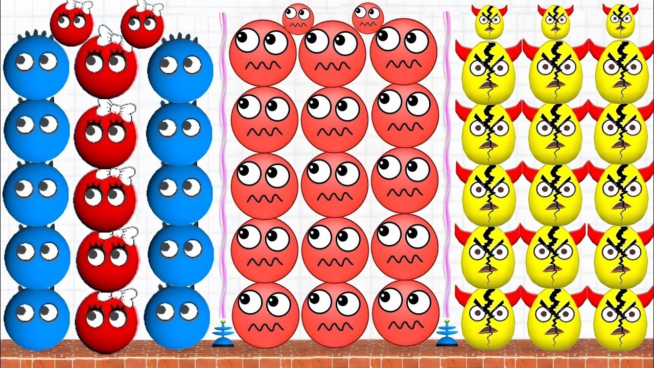 Max 3×3 Games Competition 👹 Hide Ball 🆚 Lucky Ball's 🆚 Draw to Smash puzzle 2048 Gameplay live