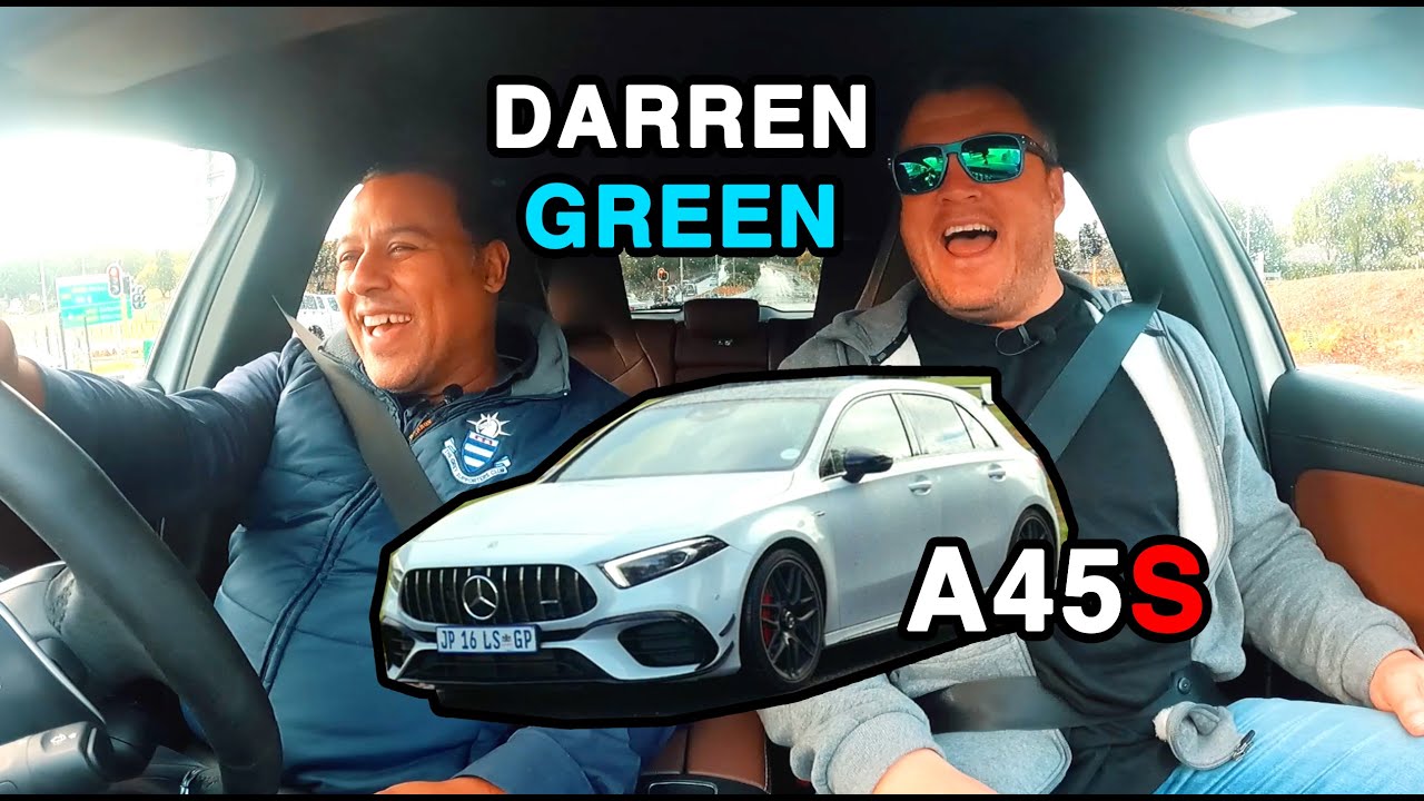 ROC and Dr Darren Green in the Mercedes-AMG A45S