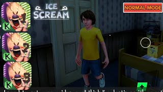 Ice Scream 1 2 3 Improved | Gameplay Walkthrough - Normal Mode: The Missing Guard (All Parts) screenshot 5
