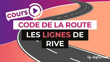 Comment s'appelle la ligne au milieu de la route ?