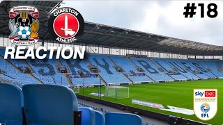 ANOTHER DEFEAT ON THE ROAD AS THE ADDICKS FALL TO THE LEAGUE LEADERS| COVENTRY 3 CHARLTON 1