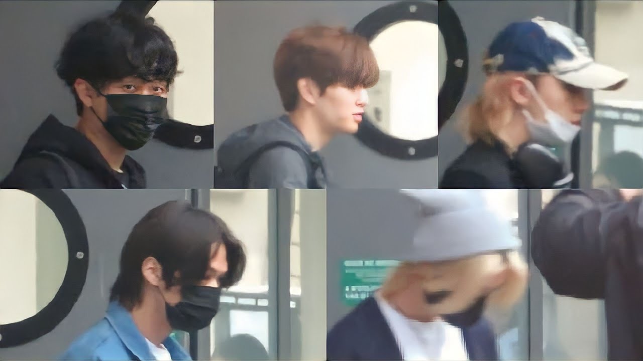 230411 STRAY KIDS 스트레이 키즈 on their way to CDG Paris Airport