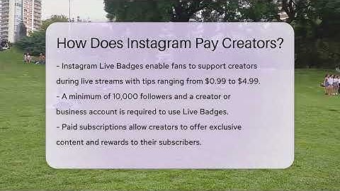 How Does Instagram Pay Creators? - Everyday-Networking