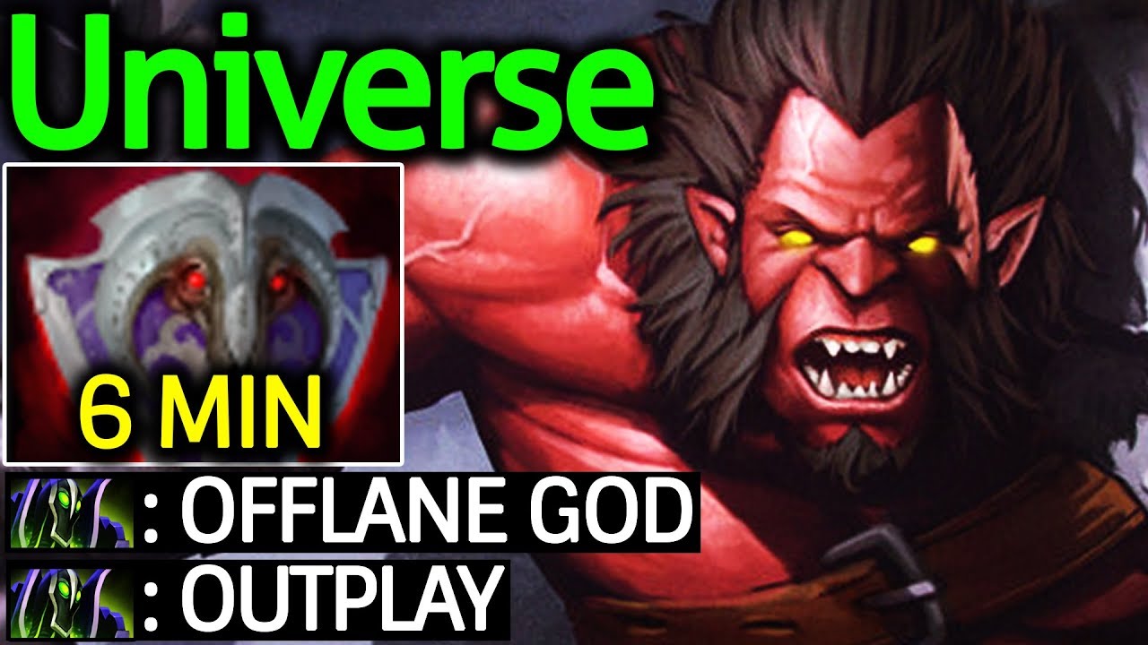 Universe Dota 2 [AXE] 6 min Vanguard | Offlane God
