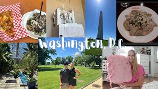 my first time in Washington DC! seeing the sites, pack w me, whole foods haul