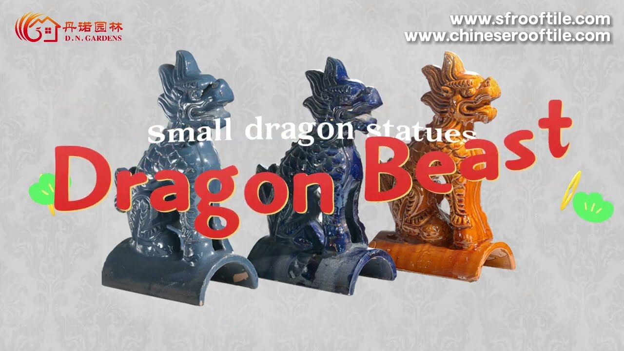 These ridge beasts were called 'crouching beasts' in Chinese