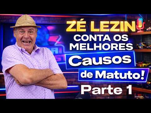 😂 Zé Lezin solta causos que derrubam qualquer dieta de risada! #humor #comedia #talkshow #podcast