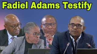 Fadiel Adams Testifies at Madlanga Commission of Inquiry 20 August 2026