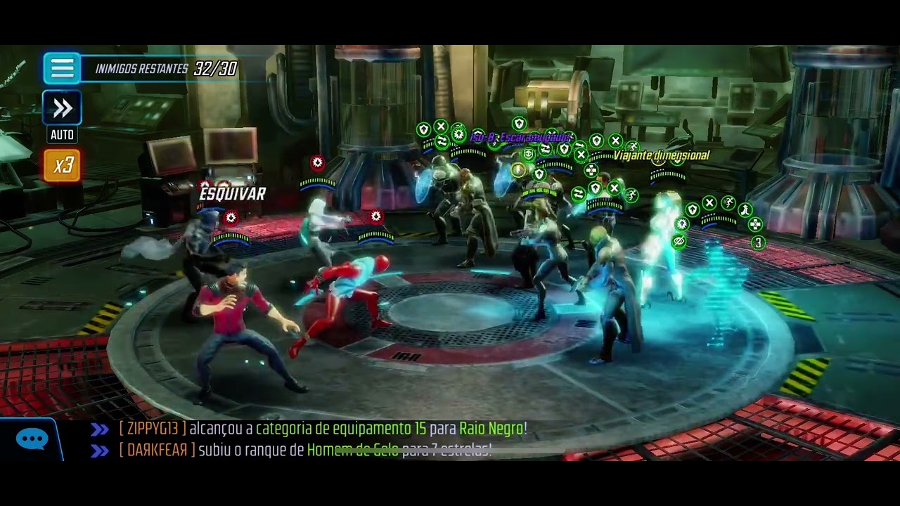 MSF - Dark Dimension 5 - City nodes - Node 6 - first attempt (just burning enemies ult)