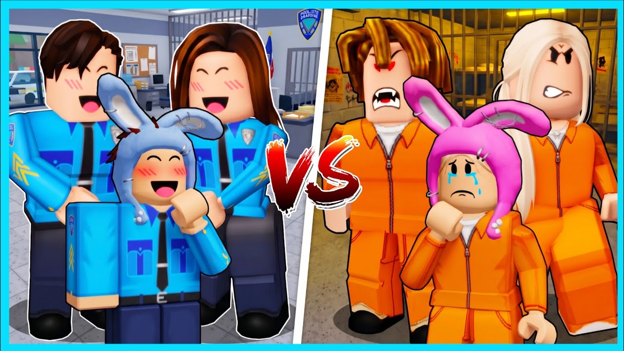 MIPAN & ZUZUZU Perjalanan Hidup Jadi Keluarga Maling Vs Keluarga Polisi! ROBLOX