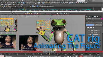 MS3D | 3dsmax | CAT rig | Animating The Figure