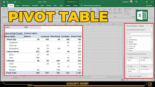 Cara menggunakan pivot table excel
