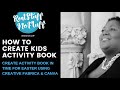 Create KDP Activity Low Content Books for Kids using Canva &amp; Creative Fabrica