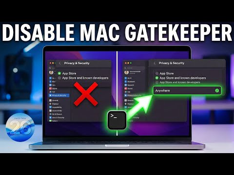 How to Disable Gatekeeper on macOS Tahoe