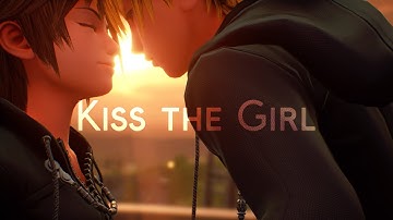 Roxas & Xion || Kiss the Girl (Kingdom Hearts Data Greeting)