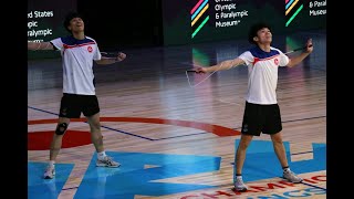 2023 WORLD JUMP ROPE CHAMPIONSHIPS - 持棒衛士 - Single Rope Pairs Freestyle (coach box view)