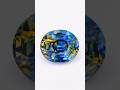 Natural Bi-Colour Sapphire: Pitambari Gems by baba gems minerals 💎 #shorts