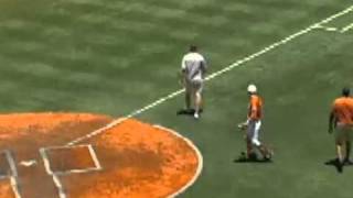 Colt McCoy tosses out 1st Pitch