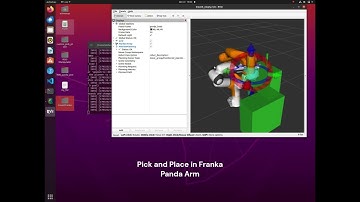 Pick and Place using Franka Panda Arm #ros #moveit #frankapanda #pickandplace #frankarobot #ai
