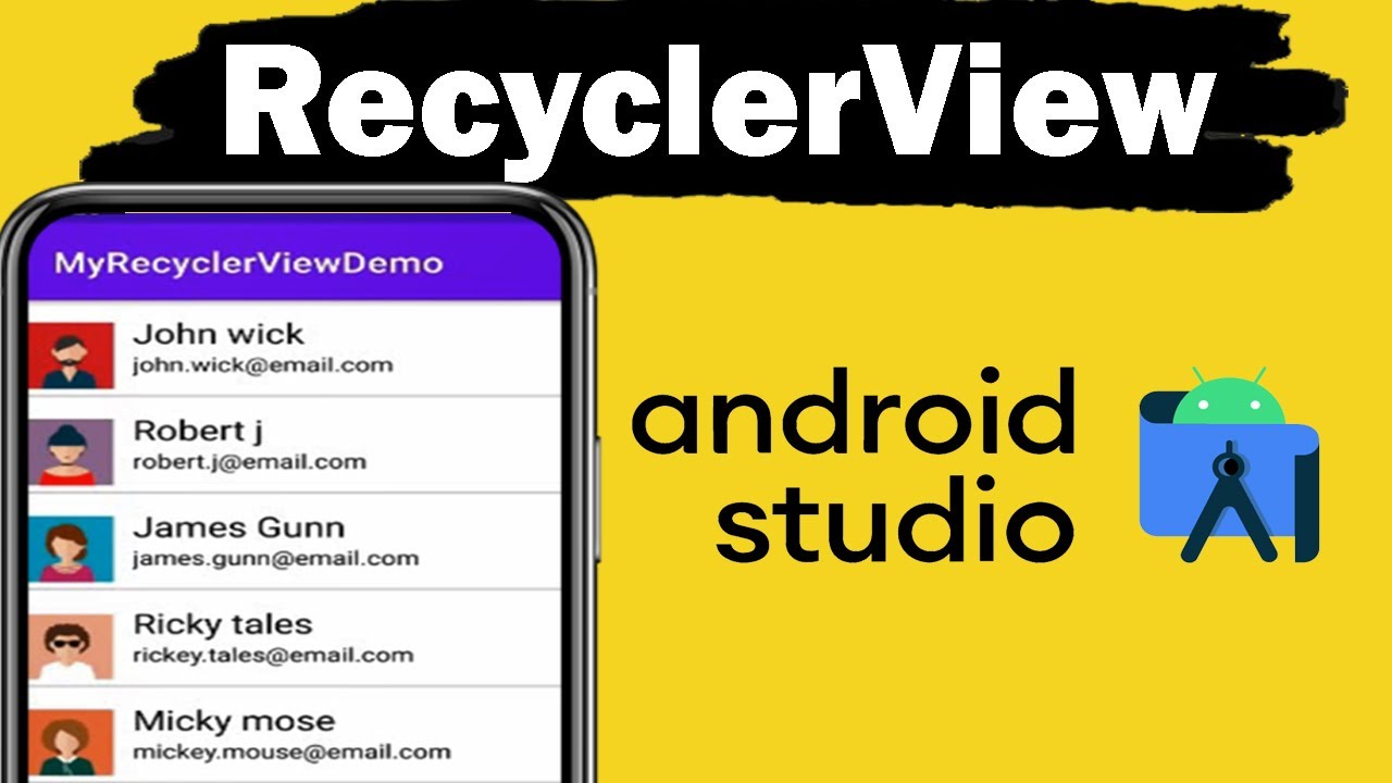 RecyclerView Android Studio Tutorial | 2024