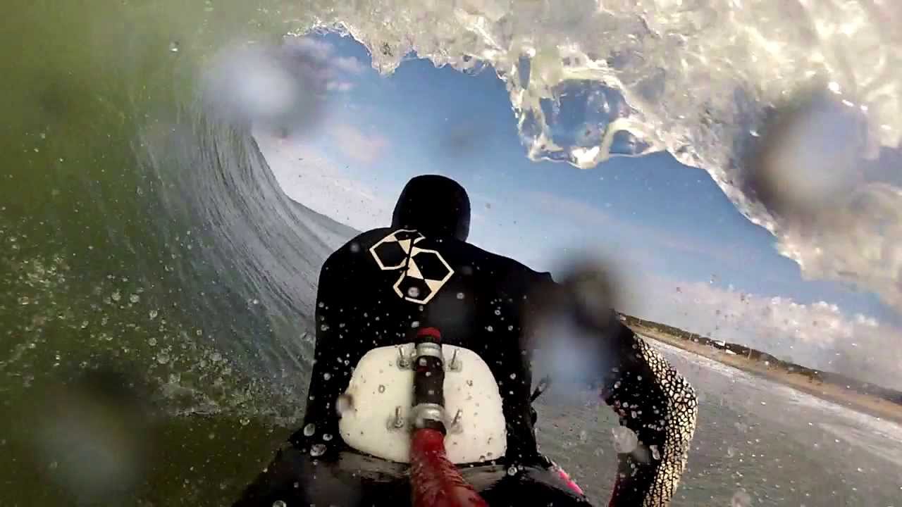 Gopro Bodyboard mount extended pole // Necochea YouTube